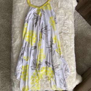 Asymmetrical Chiffon Dress